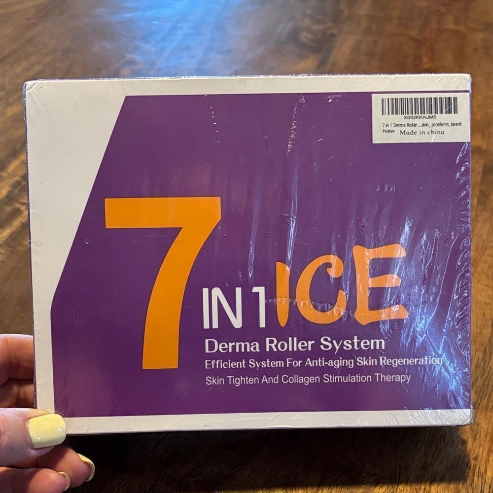 7 in 1 ICE Derma Roller System Skin Therapy Kit New & SEALED Skin Tightening